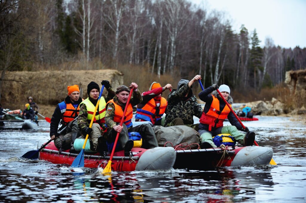 River rafting in the USA